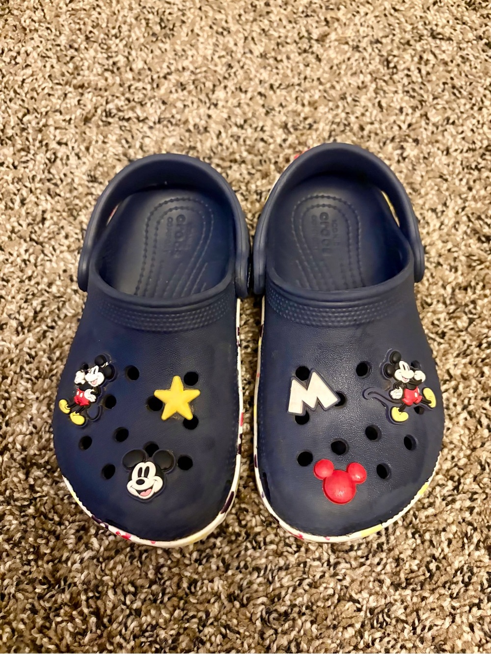 Toddler Mickey Mouse Crocs